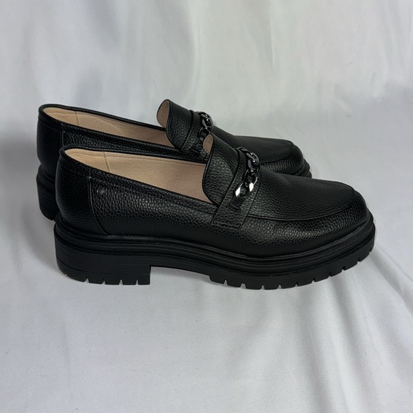 French Connection Black Platform Tatiana Loafers SIZE 9.5 - Picture 2 of 5